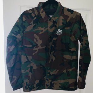 Vans Camo Windbreaker Jacket M 